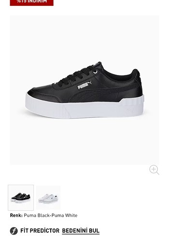 Puma Siyah Platform 38.5 numara - Görsel 5