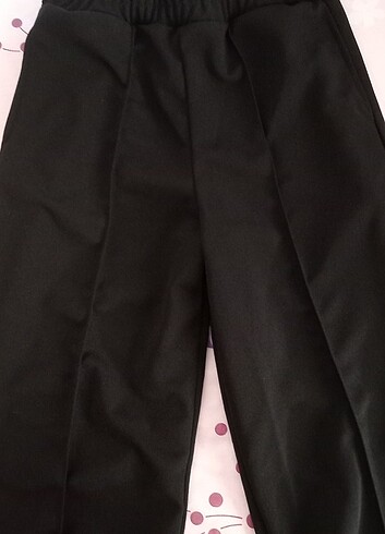 Koton beli lastikli nervürlü pantolon  - Görsel 4