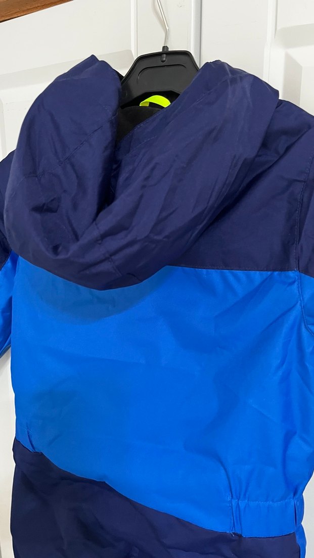 Erkek Bebek Mavi Fermuarlı Kayak Tulumu 4 yaş - Görsel 3