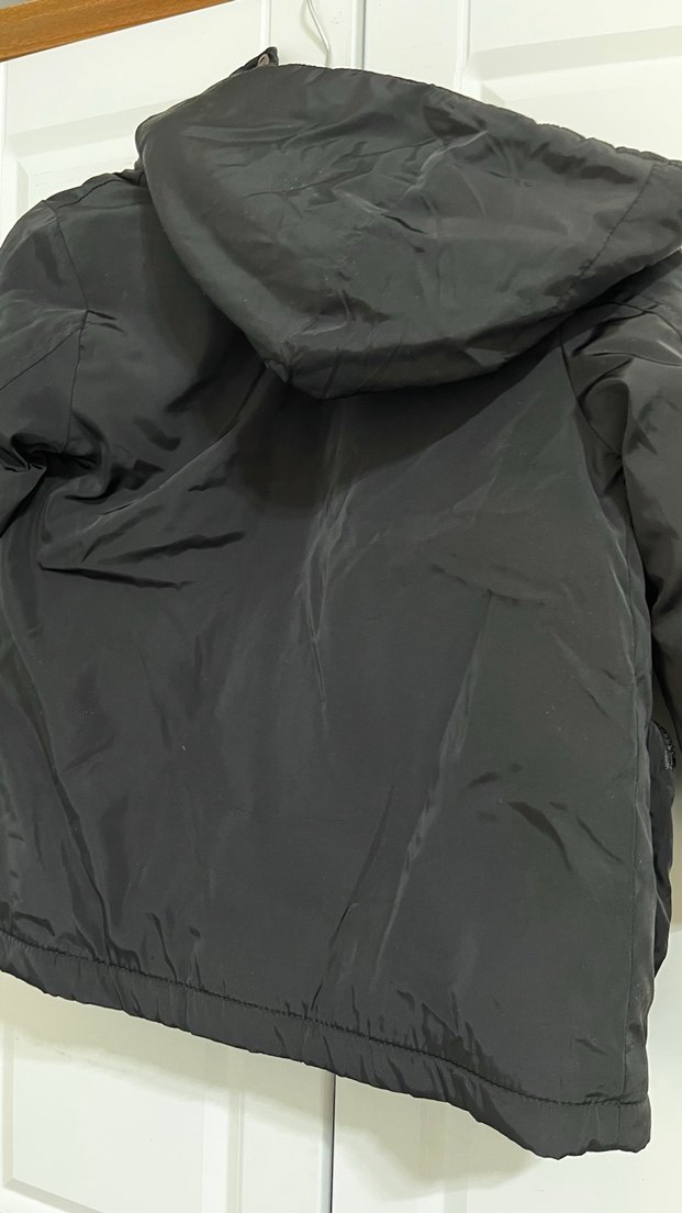 Siyah Erkek Çocuk Mont - Görsel 4