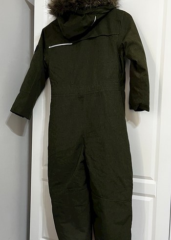 Kürk detaylı su geçirmez çocuk kayak tulumu 6 yaş - Görsel 2