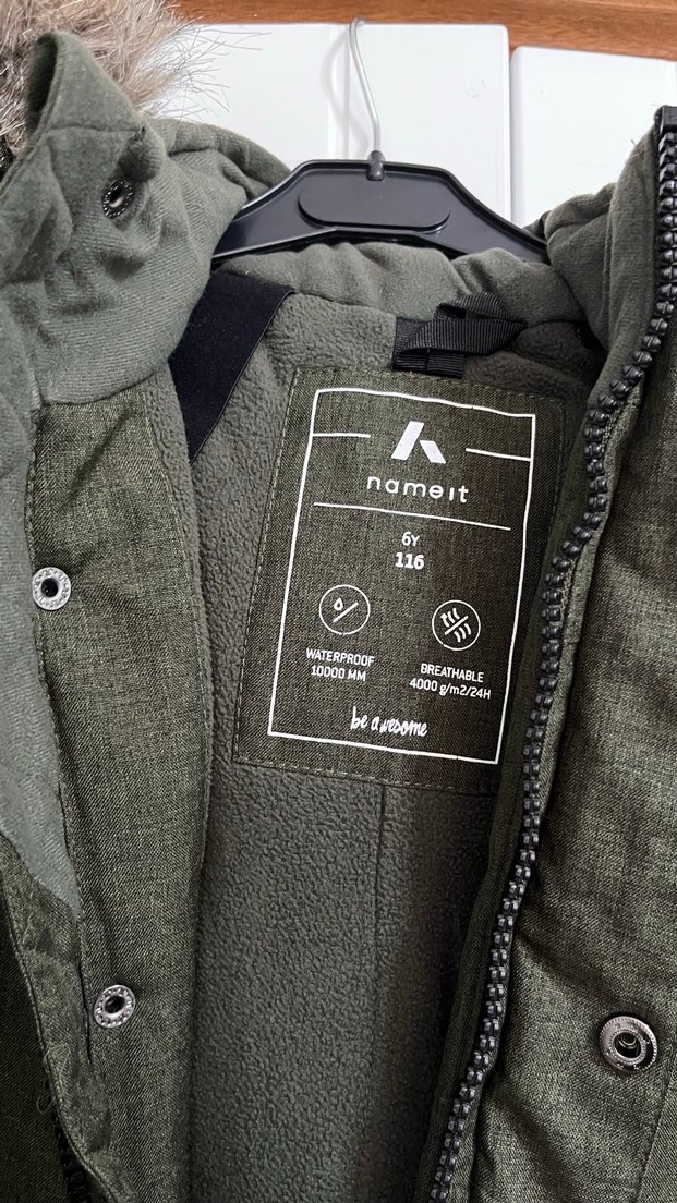 Kürk detaylı su geçirmez çocuk kayak tulumu 6 yaş - Görsel 3