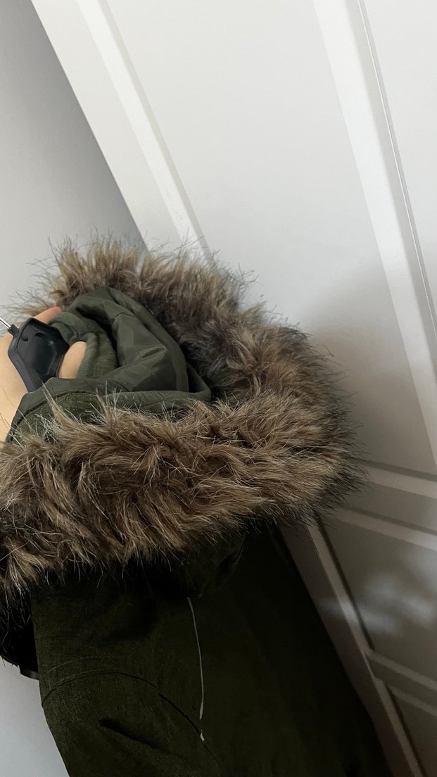 Kürk detaylı su geçirmez çocuk kayak tulumu 6 yaş - Görsel 5