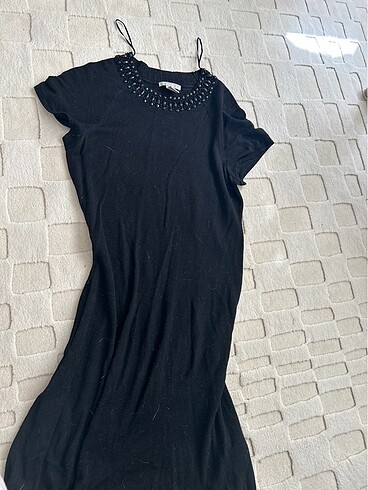 h&m elbise yün kislik