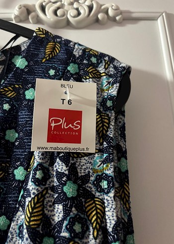 xl Beden Püsküllü V Yaka Bohem Kadın Bluz