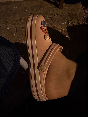 37 Beden pembe Renk Orijinal Crocs Terlik