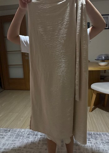 38 Beden Kadın Krem Pantolon