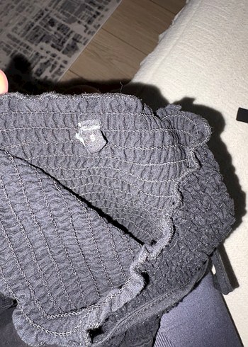 Trendyol & Milla Trendyolmilla Siyah Pamuklu Fitted Askılı Bluz
