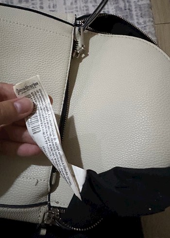 Stradivarius Beyaz Deri Minimalist Sırt Çantası