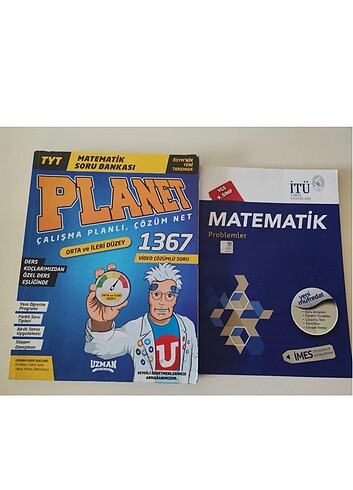 Uzman Yayınları tyt matematik kitabı (problem kitabı hediyeli) 