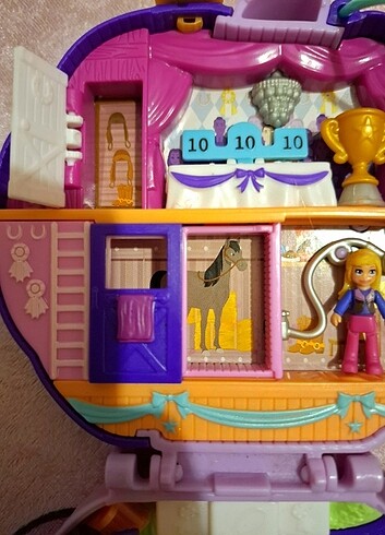  Polly Pocket Çanta Oyun Aktivite Ev