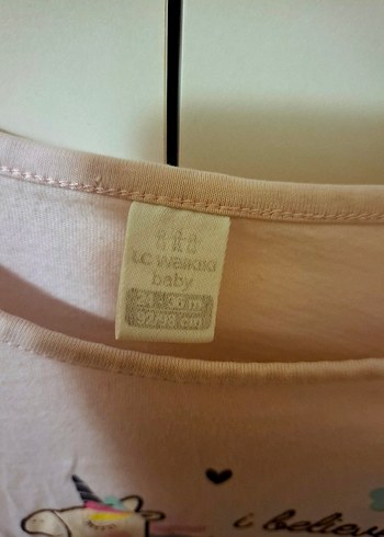 Pony Unicorn Uzun Kol Kışlık Üst Badi Tişört 24 - 36 Ay Çocuk - Görsel 2