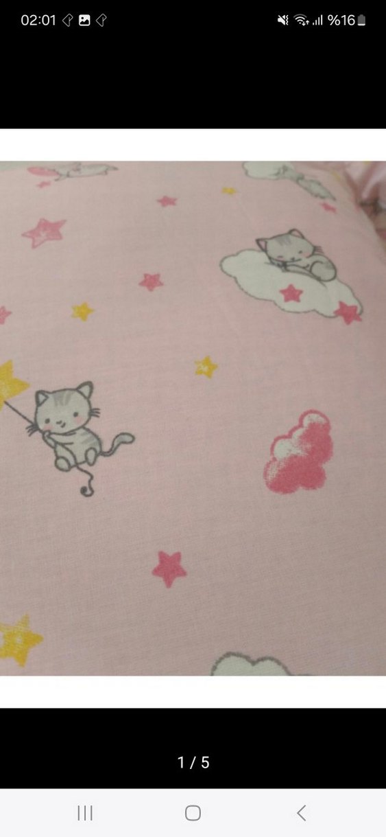 2 Adet Bebek Yastık Kılıfı 35x45 Cm - Görsel 4