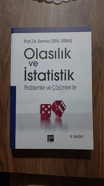 Olasılık ve İstatistik Problemler ve Çözümleri İle