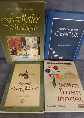 Osman Nuri Topbaş'tan Dini ve Manevi Kitaplar Seti