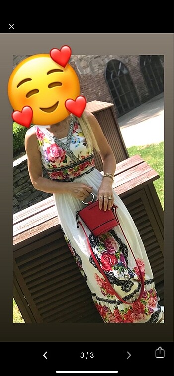 m Beden Şık elbise