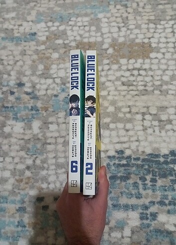 Blue lock ingilizce manga 2&6