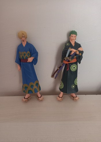 one piece sanji zoro figür set orijinal