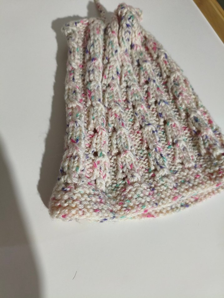 Çok Renkli Bere el örgüsü - Görsel 2