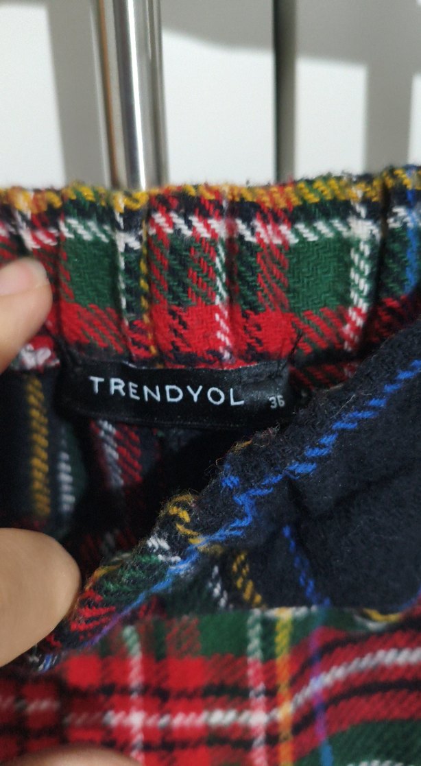 Erkek Koyu Renkli Ekoseli Pijama Altı - Görsel 3