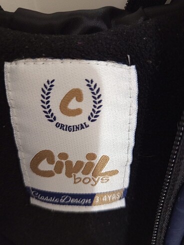 Civil erkek  çocuk kaban - Görsel 4