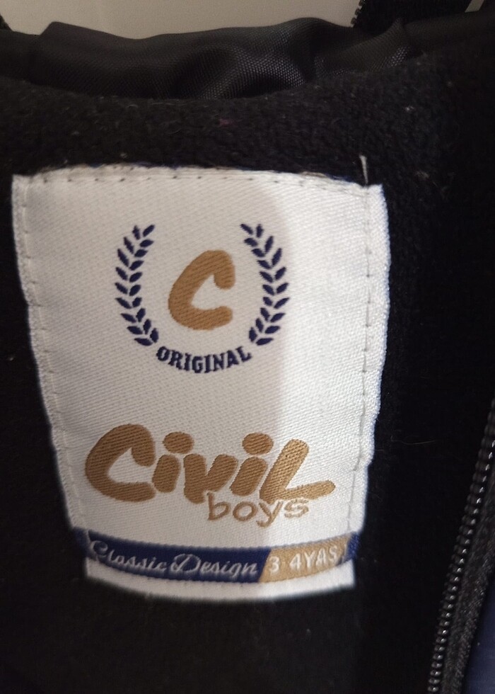 Civil erkek  çocuk kaban - Görsel 4