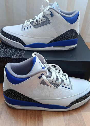 Jordan 3 racer blue 46