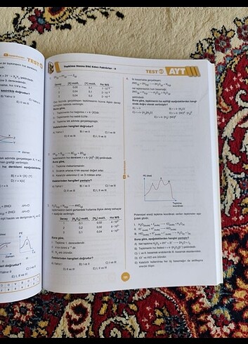  Beden Renk Benim hocam Ayt kimya soru bankası