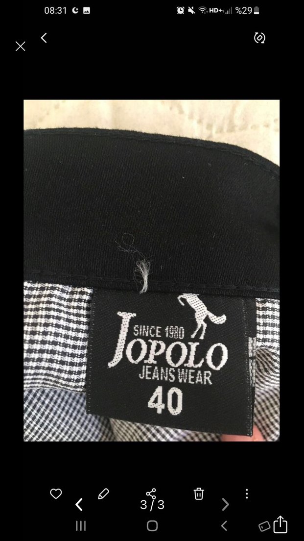 Kumaş Kadın Pantolon - Görsel 3