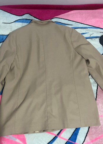 LC Waikiki Bej Düğmeli Kadın Blazer Ceket