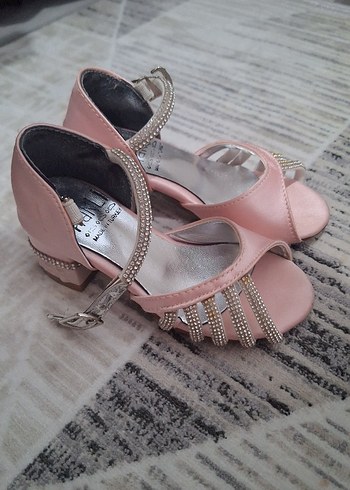 Parlak Pembe Tokalı Kız Çocuk Babet - Görsel 2