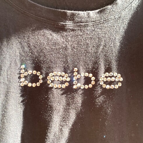 s Beden Bebe marka swarovski orijinal tshirt