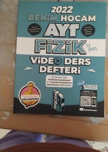 2022 Benim Hocam AYT Fizik Video Ders Defteri
