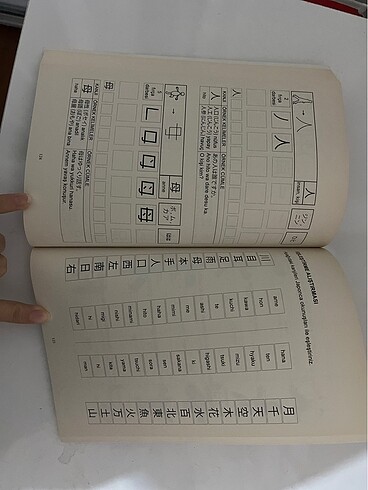 Beden Renk Asiology learnihongo Japon Alfabesi kitabı