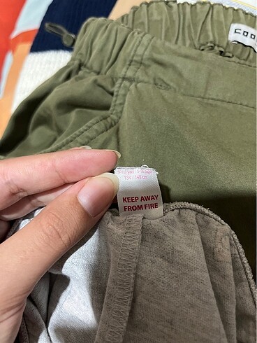 9 Yaş Beden kedili pijama alti