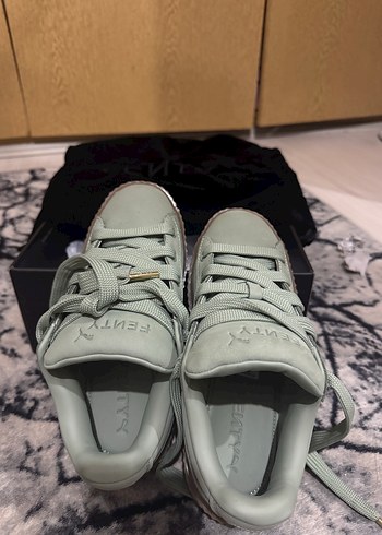 Puma Mint Yesil Gibi Platform Topuklu Kadin Spor Ayakkabi