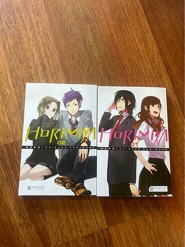 Horimiya serisi ilk iki kitap