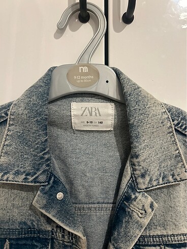 10 Yaş Beden Zara Kids Kot Ceket