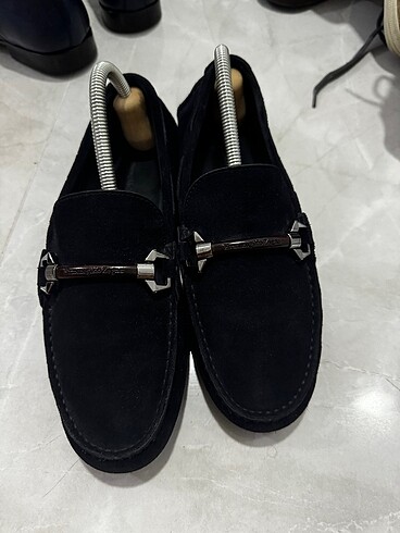 ZEGNA süet loafers orjinal