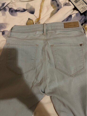 26 Beden Mavi skinny buz mavisi pantolon