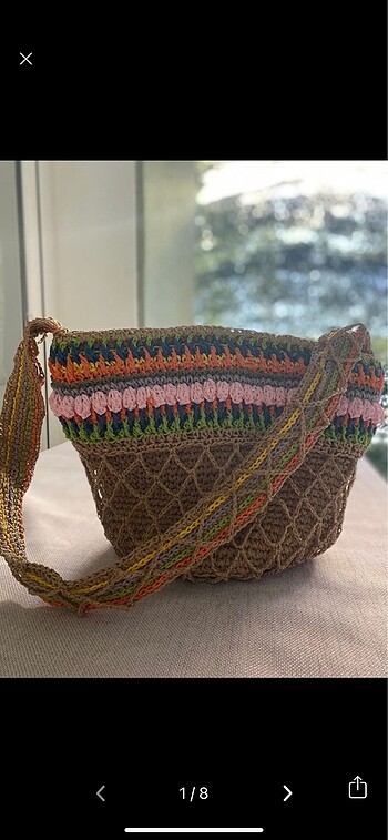 Zara Kağıt ip çanta
