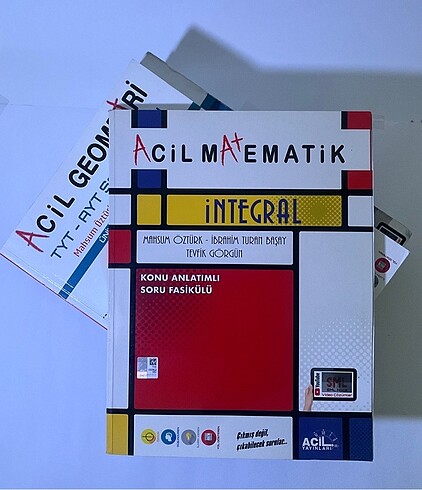 Acil Yayınları İNTEGRAL Konu Anlatımlı Soru Kitabı