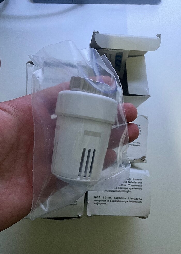 E.C.A Termostatik Radyatör Valfi Düz Tr3(Yakıt tasarrufu için) - Görsel 3