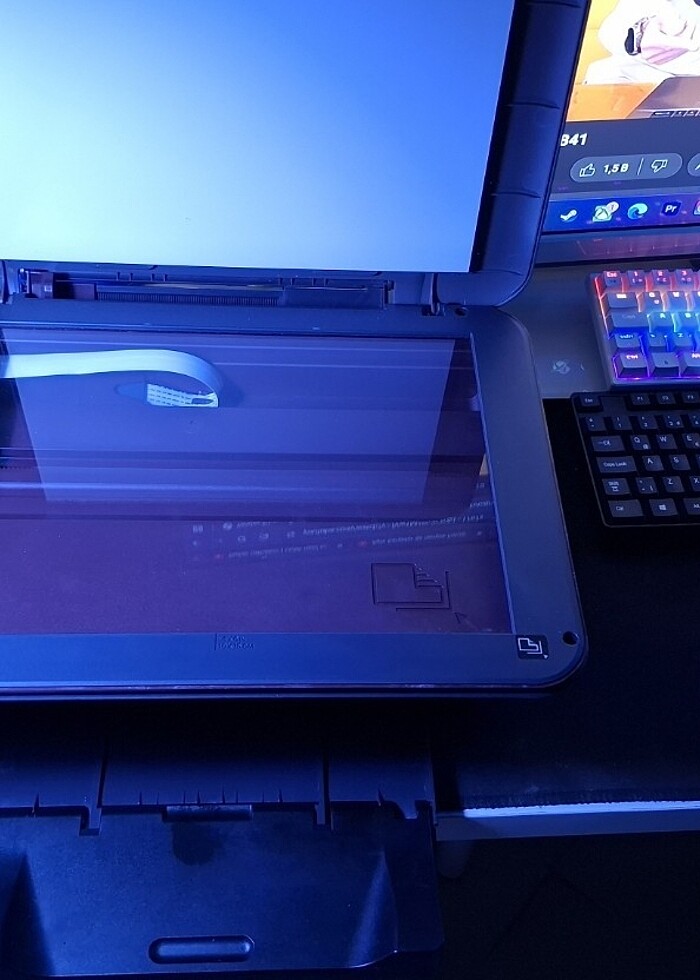 HP RENKLİ YAZICI FOTOKOPİ TARAYICI MAKİNASI ALL IN ONE - Görsel 2