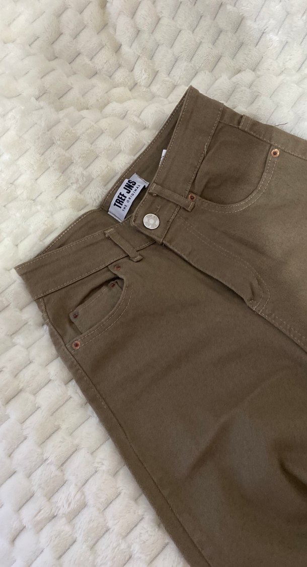 Kahverengi Kot Pantolon - Görsel 3