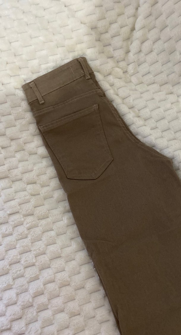 Kahverengi Kot Pantolon - Görsel 2