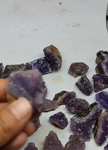 Tasarımcı Doğal taş ametist