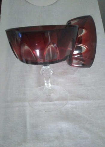 luminarc kadeh 2 adet vintage - Görsel 3