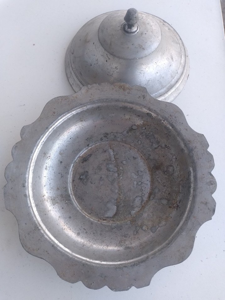 Osmanlı Dönemi Bakır Vintage Pilavlık (Lenger) - Görsel 3