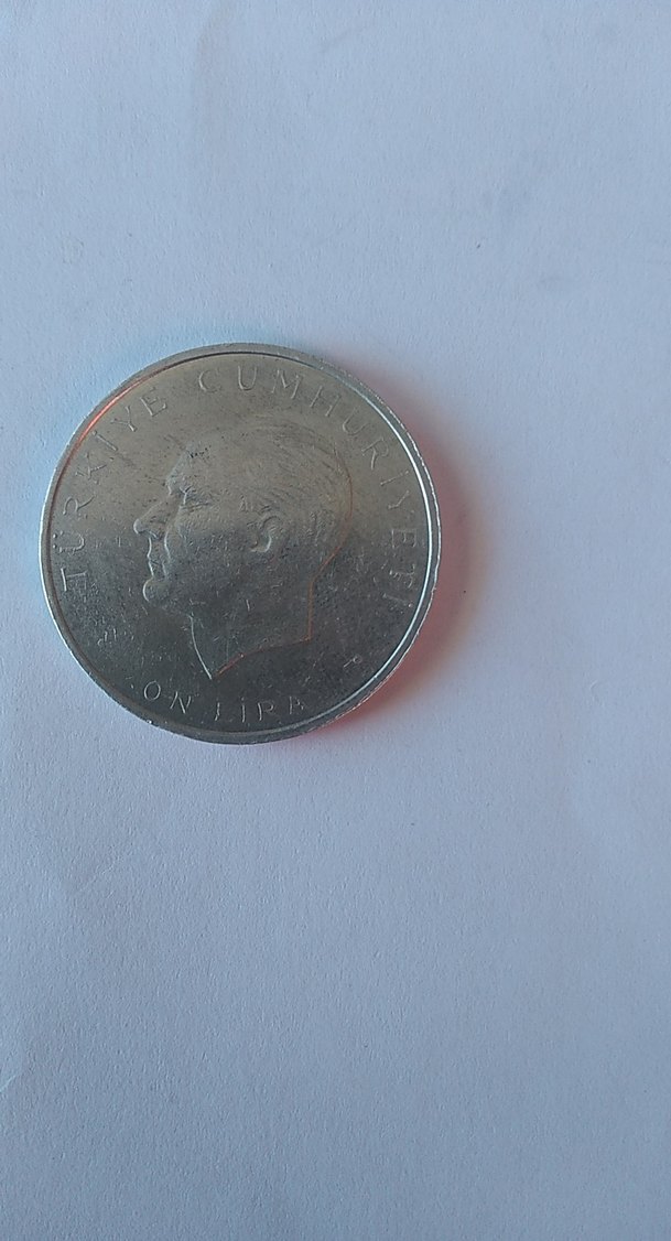 gümüş 10 lira hatıra para - Görsel 3